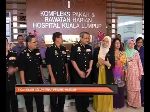 Tiga negeri belum ikrar perangi rasuah