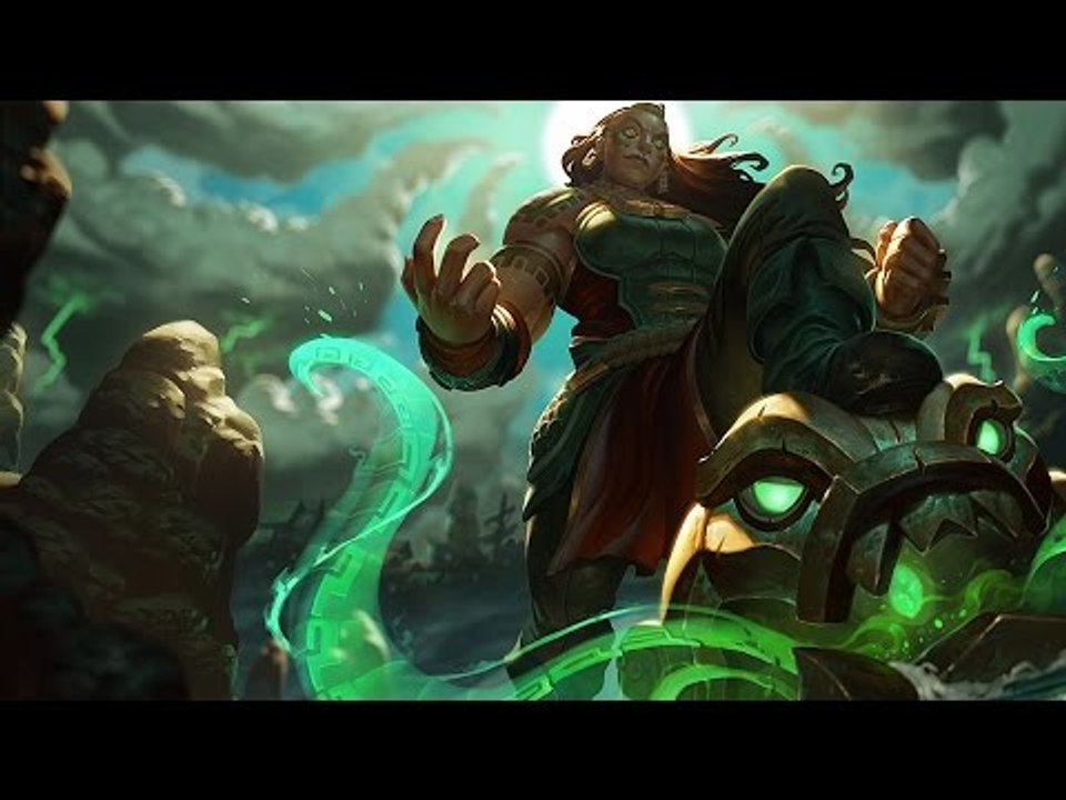 LOL PBE 11/17/2015: Illaoi Login Screen