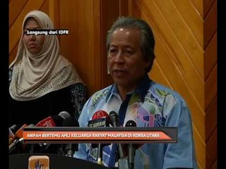 Isu Korea Utara: Sidang Media Menteri Luar Datuk Seri Anifah Aman