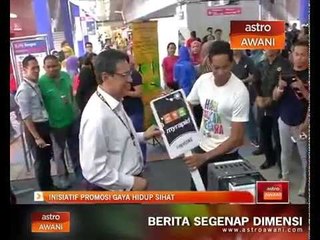 Descargar video: Inisiatif promosi gaya hidup sihat