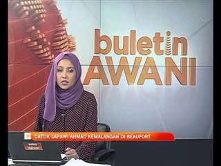 Datuk Sapai Ahmad kemalangan di Beaufort