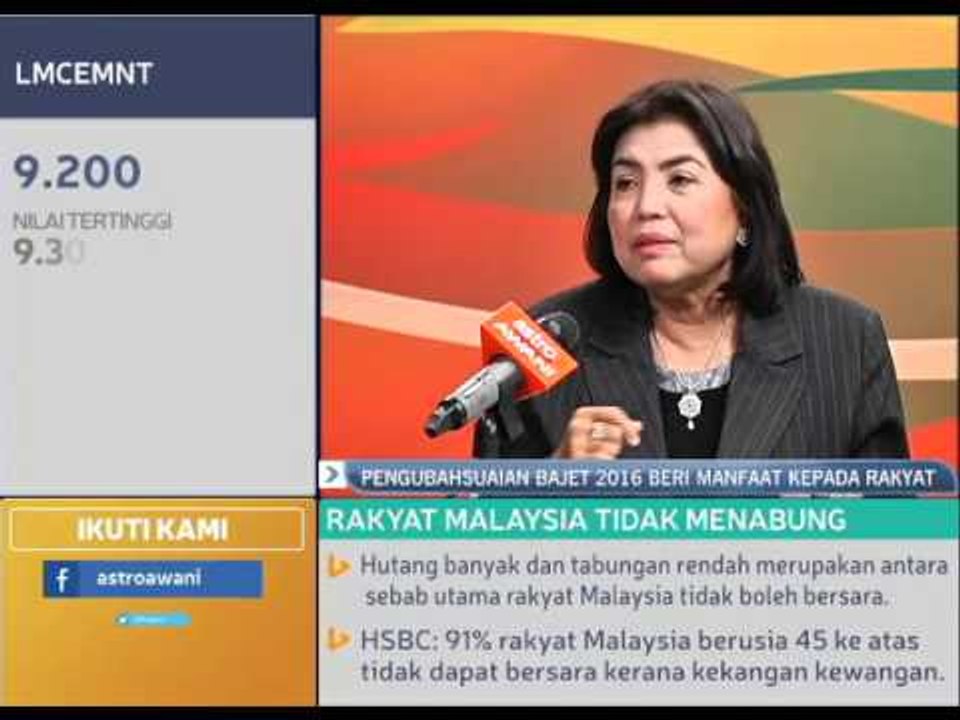 Pengubahsuaian Bajet 2016 beri manfaat kepada rakyat