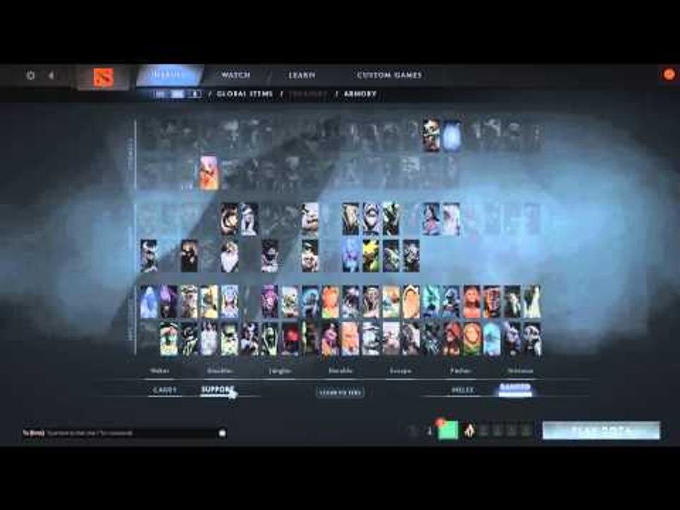 Dota 2: Reborn Update - Redesigned Hero Browser