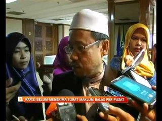 Rafizi belum menerima surat malkum balas PKR Pusat