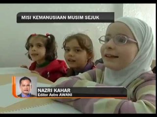 Télécharger la video: Analisis AWANI: Misi kemanusiaan musim sejuk Syria