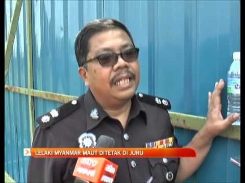 Lelaki Myanmar maut ditetak di Juru