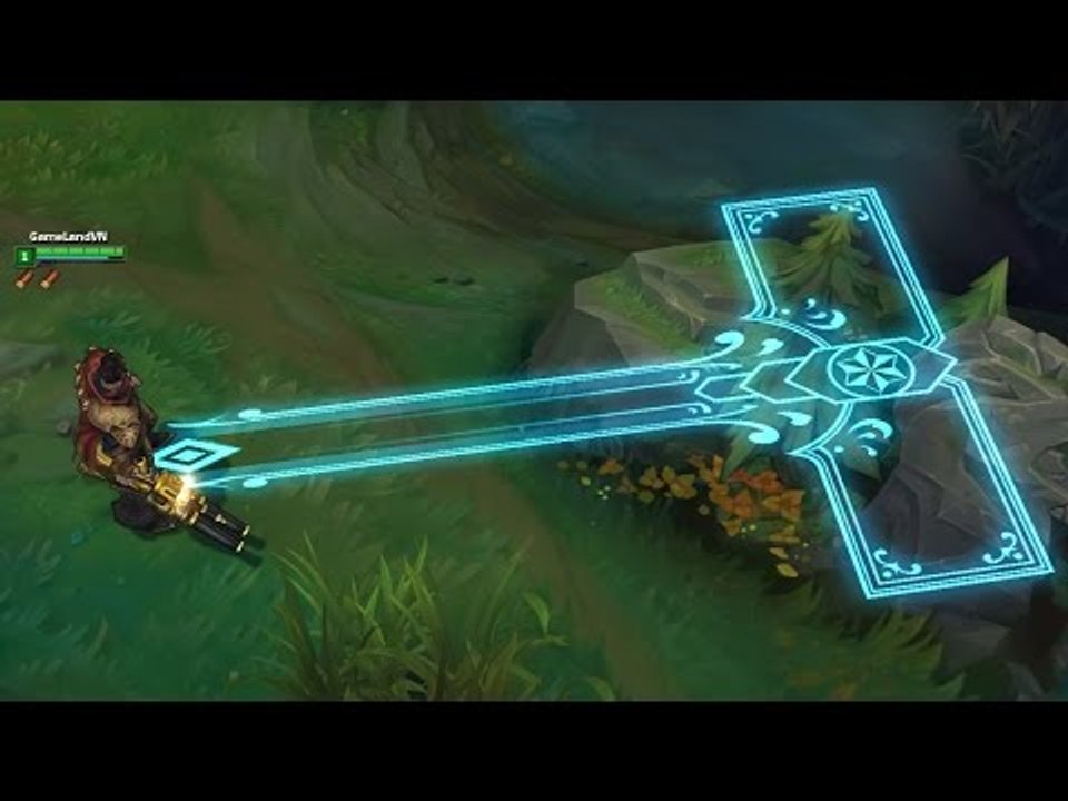 LOL PBE 1/27/2016: Graves Q on terrain .25 delay