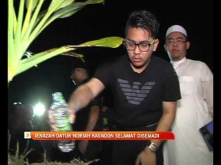 Jenazah Datuk Noriah Kasnoon selamat disemadi