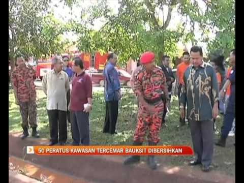 50 peratus kawasan tercemar bauksit dibersihkan