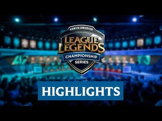 Highlights: DIG vs C9 Game 3 - 2017 NA LCS Spring Split Week 1