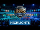 Highlights: DIG vs C9 Game 3 - 2017 NA LCS Spring Split Week 1