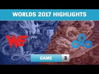 Highlights: WE vs C9 Game 3 - Tứ kết CKTG 2017