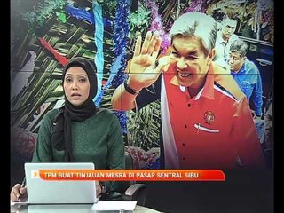 TPM buat tinjauan mesra di Pasar Besar Sibu