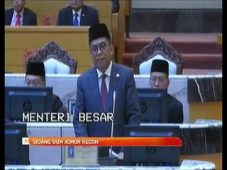 Sidang DUN Johor kecoh