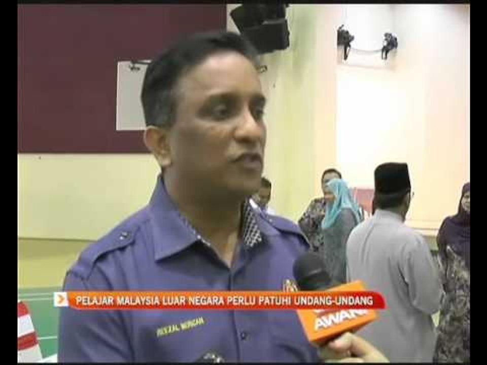 Pelajar Malaysia di luar negara perlu patuhi undang-undang