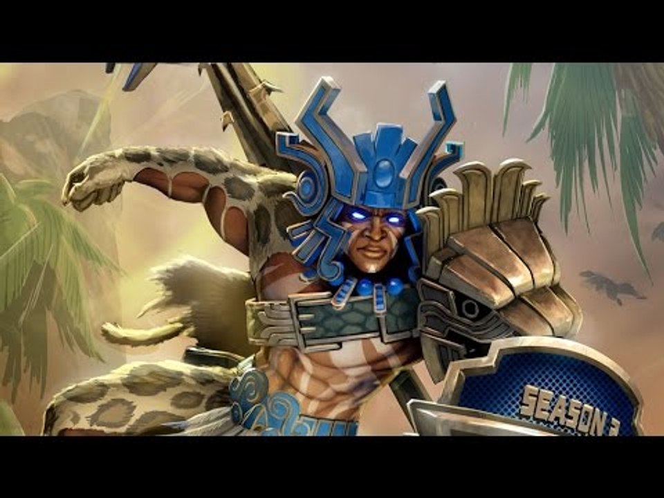 SMITE: SPL 2015 Xbalanque EU Store Preview + Emotes