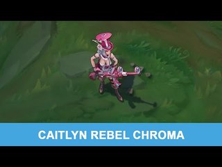 LOL PBE 6/9/2015: Caitlyn Rebel Chroma Preview