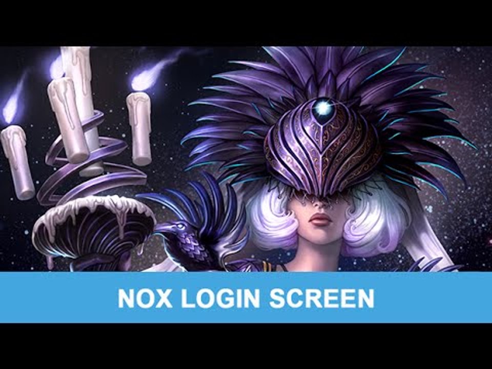 SMITE: Nox Login Screen