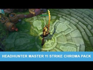 LMHT 5.12: Gói Đa Sắc Master Yi Thợ Săn Chiến Đấu