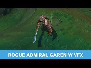 LOL PBE 7/14/2015: Rogue Admiral Garen W VFX