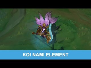 LOL PBE 7/23/2015: Koi Nami Element Preview