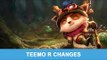 LOL PBE 7/23/2015: Teemo R Changes