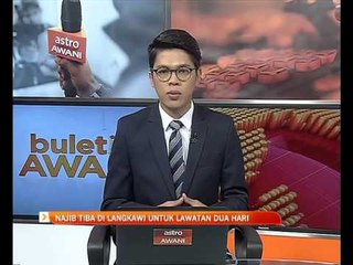 Najib tiba di Langkawi untuk lawatan dua hari