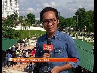 Pengebumian pendaki Malaysia