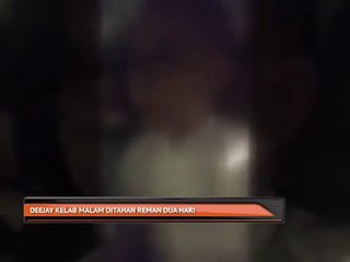 Deejay kelab malam ditahan reman dua hari