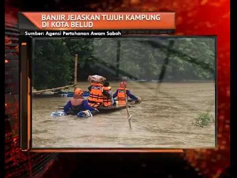 Banjir jejaskan tujuh kampung di Kota Belud