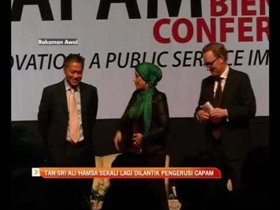 Tan Sri Ali Hamsa sekali lagi dilantik Pengerusi CAPAM