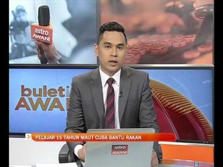 Pelajar 15 tahun maut cuba bantu rakan