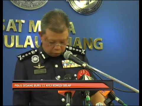 Polis sedang buru 11 ahli kongsi gelap