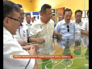 Projek insinerator di Taman Beringin bakal bermula