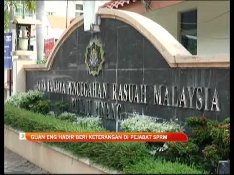 Lim Guan Eng hadir beri keterangan di pejabat SPRM