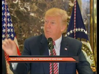 Trump puji Pyongyang batal serangan ke atas guam