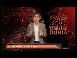 Bukti perubahan iklim semakin serius