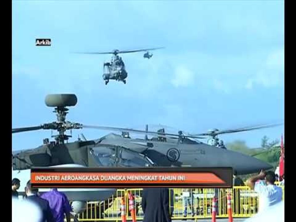 Industri aeroangkasa dijangka meningkat tahun ini