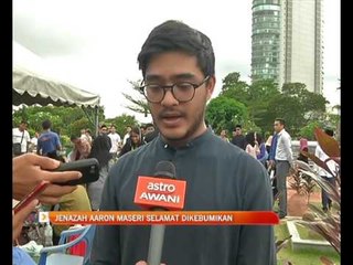 Jenazah Aaron Maseri selamat dikebumikan
