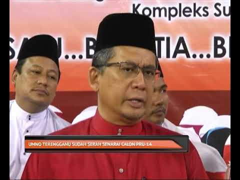 UMNO Terengganu sudah serah senarai calon PRU-14