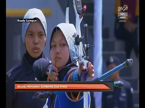 Skuad memanah sumbang dua emas