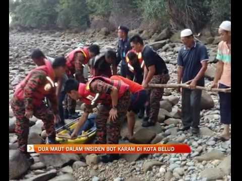 Dua maut dalam insiden bot karam di Kota Belud