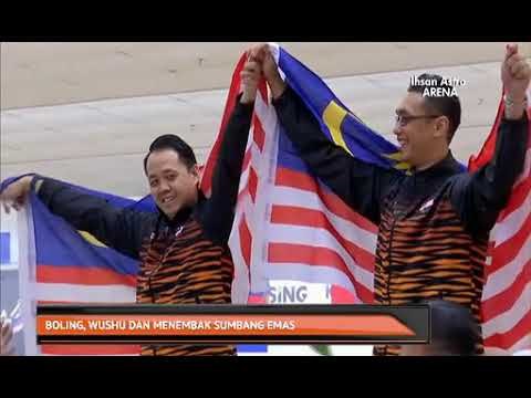 Boling, wushu dan menembak sumbang emas
