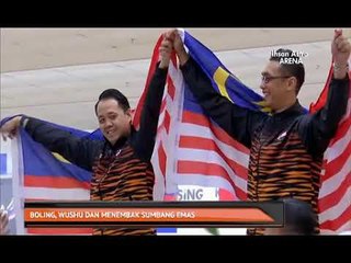 Boling, wushu dan menembak sumbang emas