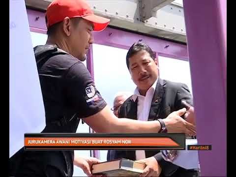 Jurukamera AWANI motivasi buat Rosyam Nor