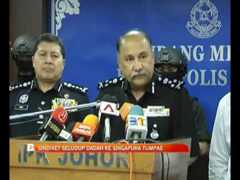 Sindiket seludup dadah ke Singapura tumpas