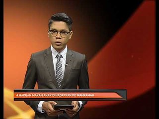 4 haruan makan anak dihadapkan  ke mahkamah