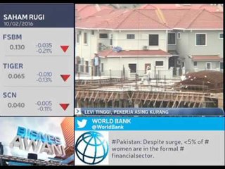 Levi tinggi, pekerja asing kurang