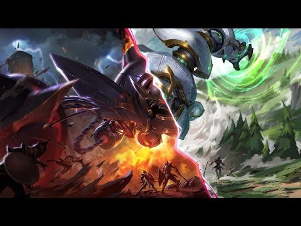 Blitzcrank Kị Sĩ Ánh Sáng & Blitzcrank Kị Sĩ Bóng Tối Teaser