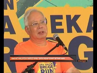Rakyat Malaysia harus amal gaya hidup sihat setiap hari